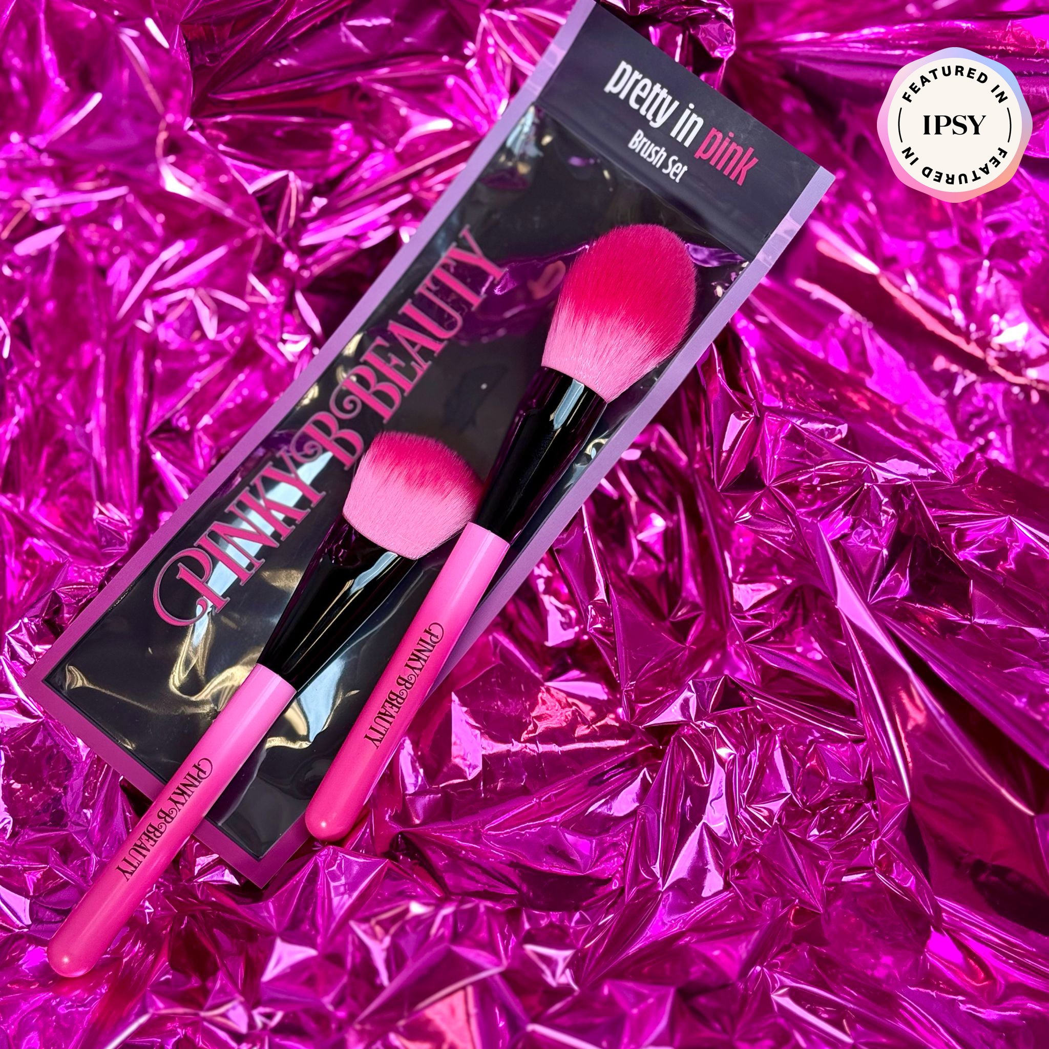 Pinkey B Pretty in Pink - Brush Set – Pinky B Beauty