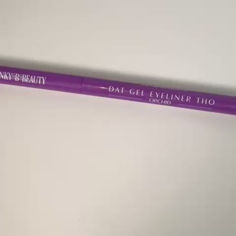 Dat Gel Eyeliner in Beach - Orchid Waterproof Gel Eyeliner | Shade Video | Pinky B Beauty