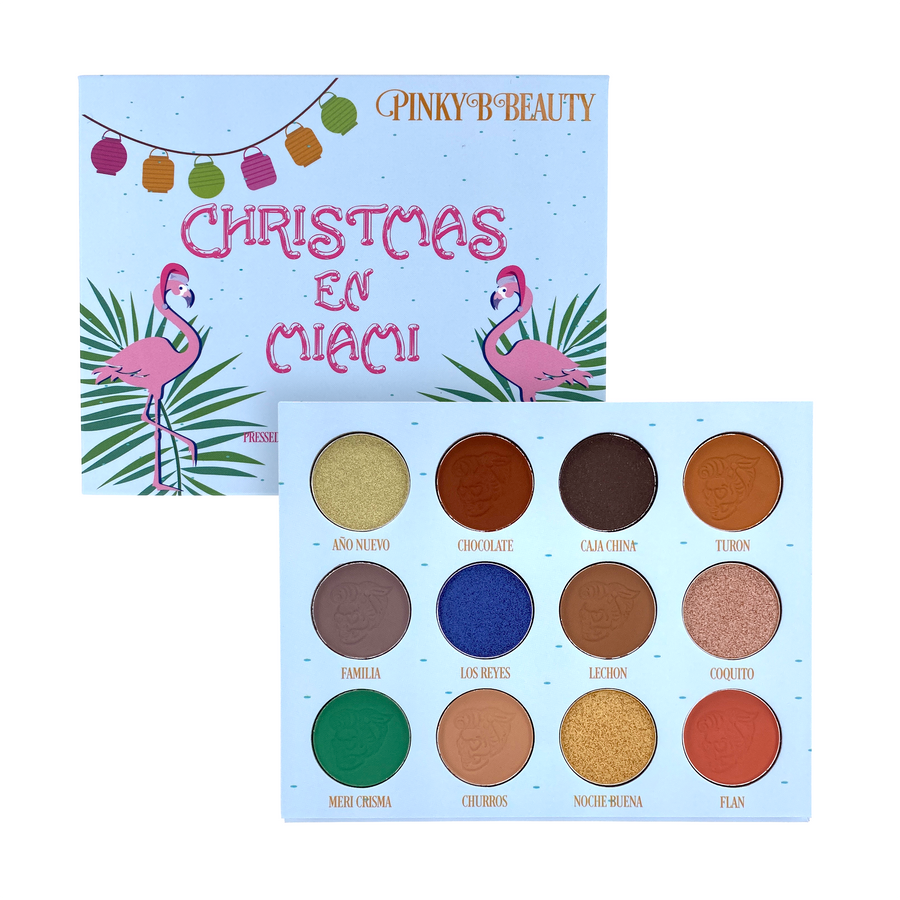 Christmas En Miami Eyeshadow Cover