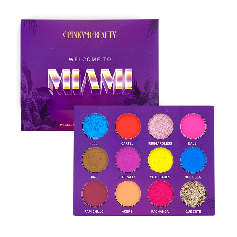 Welcome to Miami Eyeshadow Cover