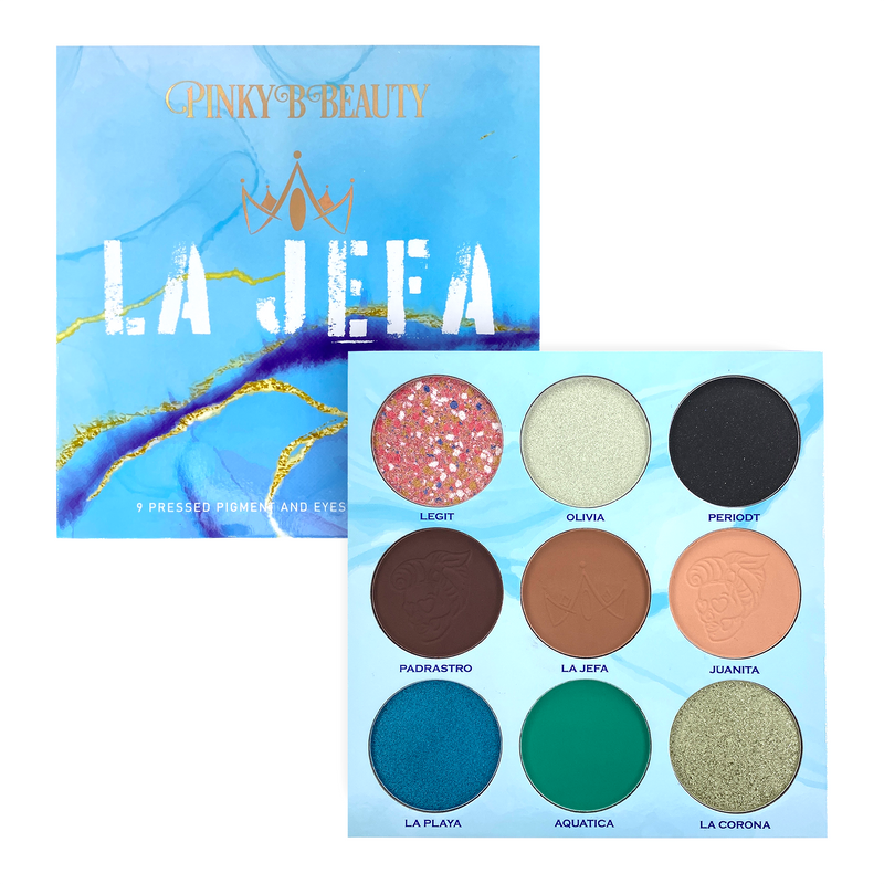 La Jefa Eyeshadow Palette Cover