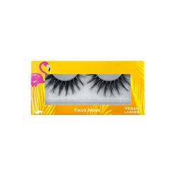 pinky b beauty the star faux mink lashes closed