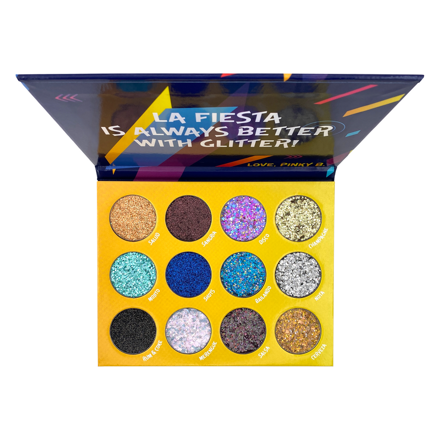 FIESTA Glitter Eyeshadow Palette