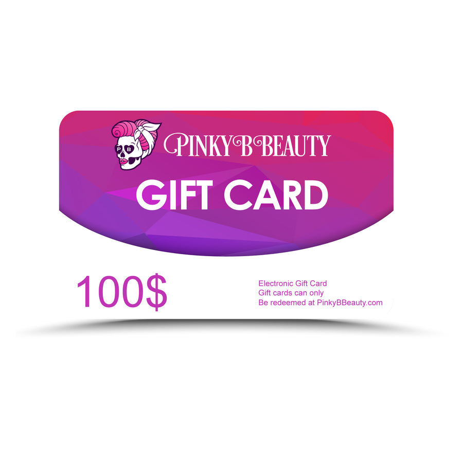 PINKY B BEAUTY GIFT CARD