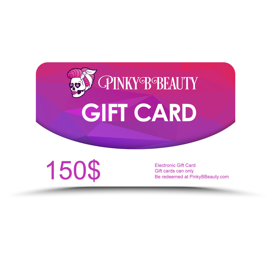 PINKY B BEAUTY GIFT CARD