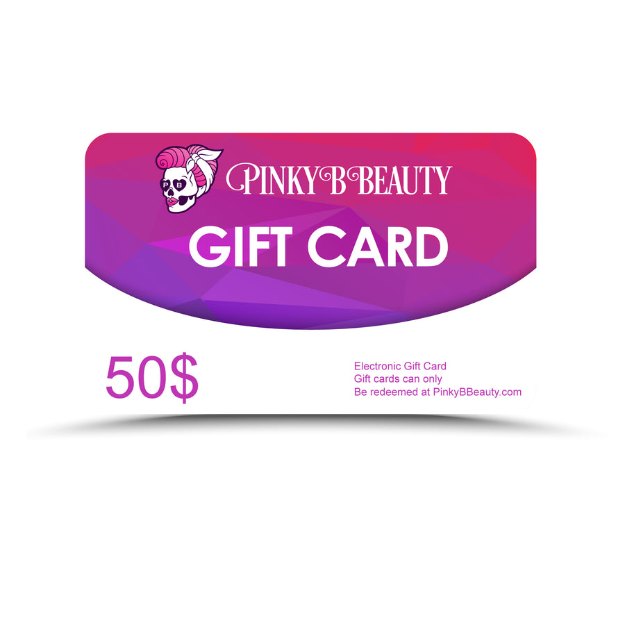 PINKY B BEAUTY GIFT CARD