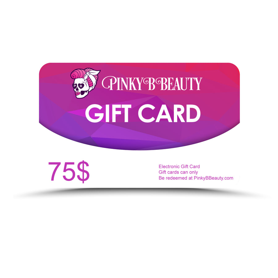 PINKY B BEAUTY GIFT CARD